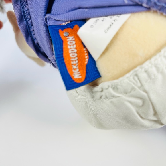 The Rugrats Movie Lil W/Helmet Plush Doll 1998 15” HTF VTG AS IS READ DETAILS - Picture 7 of 14